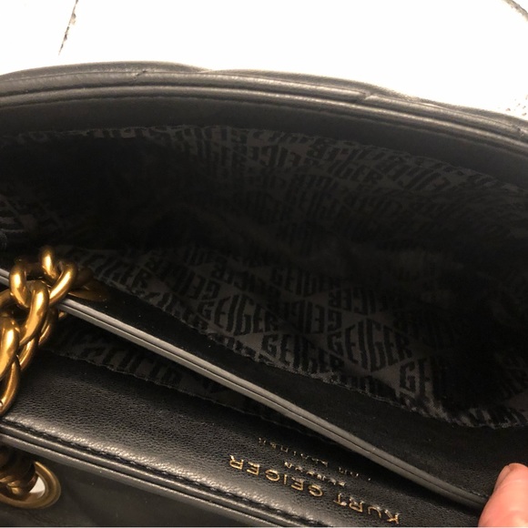 KURT GEIGER Kensington Crossbody Black Bag! - Picture 7 of 15